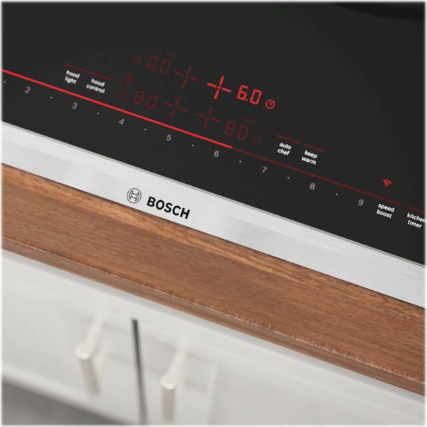 Bosch 800 Series 30" Built-In Electric Induction Cooktop with 4 elements and HomeConnect - Image 4