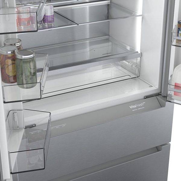 Bosch - 800 Series 20.5 Cu. Ft. 4-Door French Door Counter-Depth Smart Refrigerator - Stainless steel - Image 15