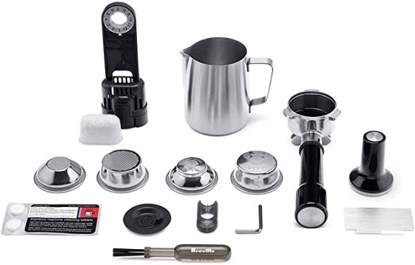 Breville BES870BSXL Barista Express Espresso Machine, Black Sesame - Image 4