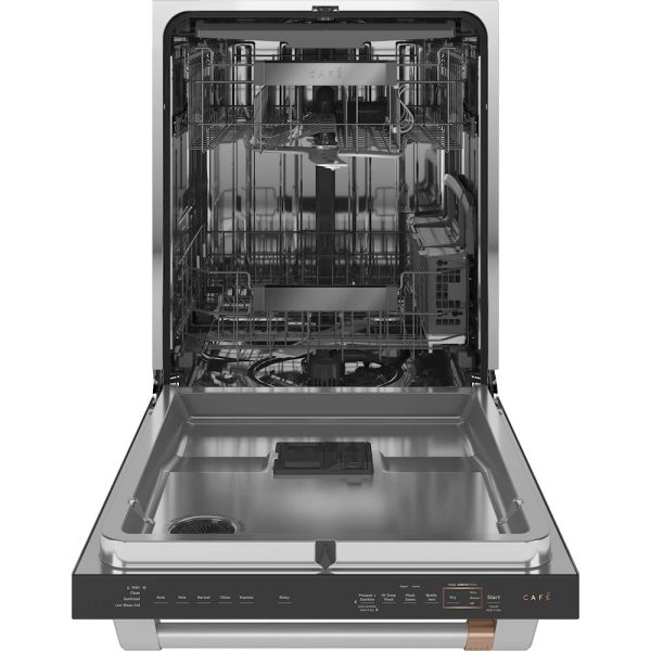 Café - Top Control Built-In Dishwasher with Stainless Steel Tub, 3rd Rack, 39dBA - Stainless steel - Image 2