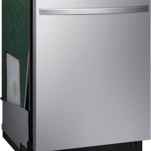 Samsung - StormWash 24" Top Control Built-In Dishwasher with AutoRelease Dry, 3rd Rack, 48 dBA - Stainless steel
