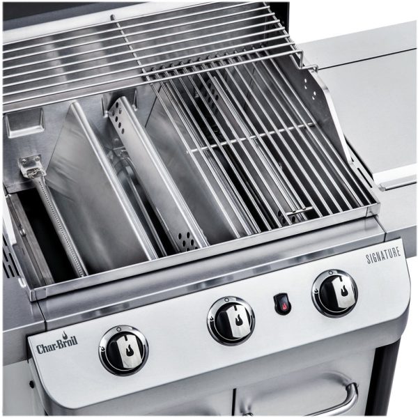 Char-Broil - Signature Gas Grill - Silver/black - Image 6