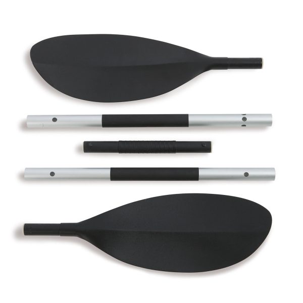 Intex Challenger K1 Single Person Inflatable Fishing Kayak Set Accessory Kit Oars & Pump - Image 11
