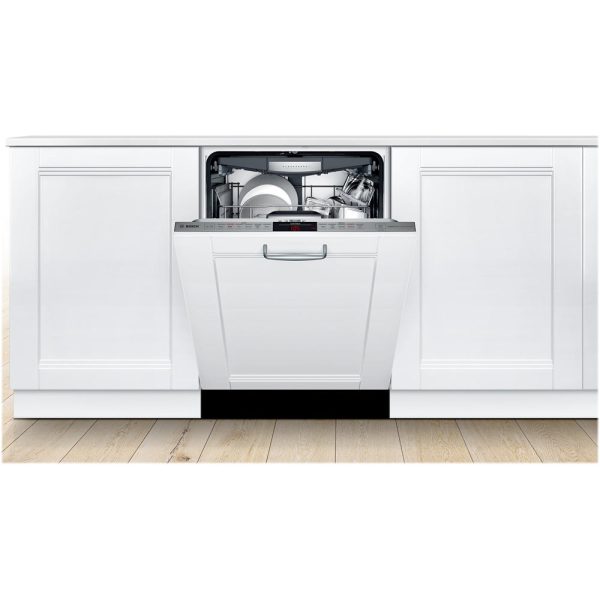 Bosch - 800 Series 24" Top Control Built-In Dishwasher with CrystalDry, Stainless Steel Tub, 3rd Rack, 42 dBa - Custom Panel Ready - Image 5