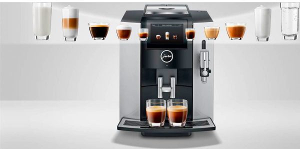 Jura - S8 Espresso Machine with 15 bars of pressure and Milk Frother - Moonlight Silver - Image 13