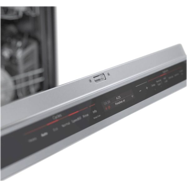 Bosch - 800 Series 24" Top Control Built-In Dishwasher with CrystalDry, Stainless Steel Tub, 3rd Rack, 42 dBa - Stainless steel - Image 5