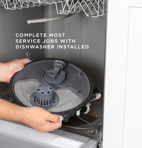 GE - Front Control Built-In Dishwasher with 59 dBA - Stainless steel - Image 13