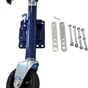 Adjustable Boat and Utility Trailer Tongue Jack (1,000 Pound Rated)