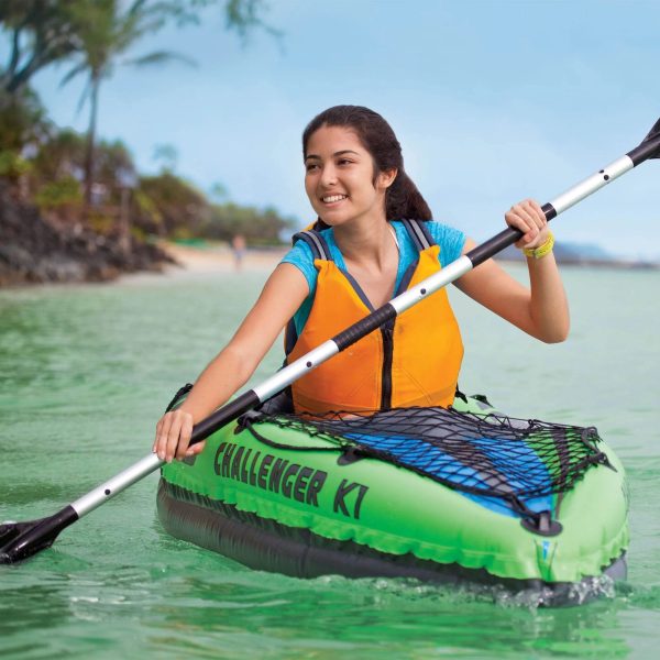 Intex Challenger K1 Inflatable Kayak with Oar and Hand Pump - Image 6
