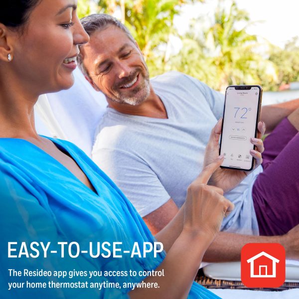 Honeywell Home T9 WiFi Smart Thermostat, Smart Room Sensor Ready, Touchscreen Display, Alexa and Google Assist White - Image 10