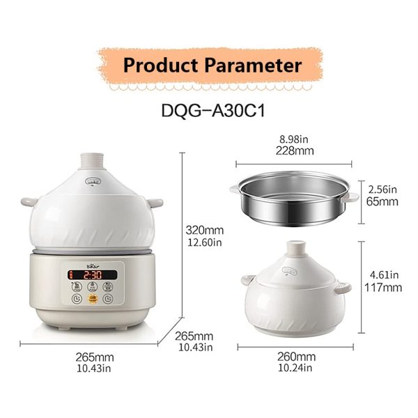 Bar Multi function Electric Ceramics DQG A30C1 - Image 6