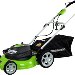 Greenworks 12 Amp 20-Inch 3-in-1Electric Corded Lawn Mower， 25022