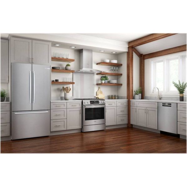 Bosch - 800 Series 24" Top Control Built-In Dishwasher with CrystalDry, Stainless Steel Tub, 3rd Rack, 42 dBa - Stainless steel - Image 11