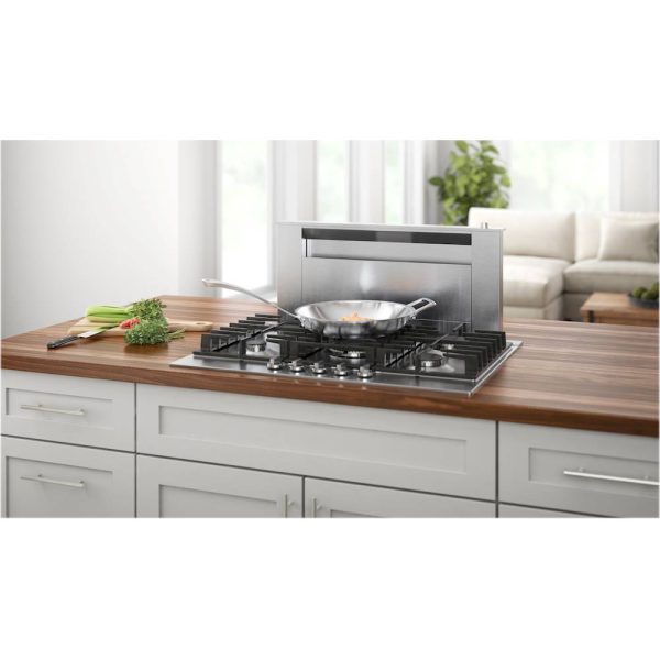 Bosch - 800 Series 30" Built-In Gas Cooktop with 5 burners - Silver - Image 11