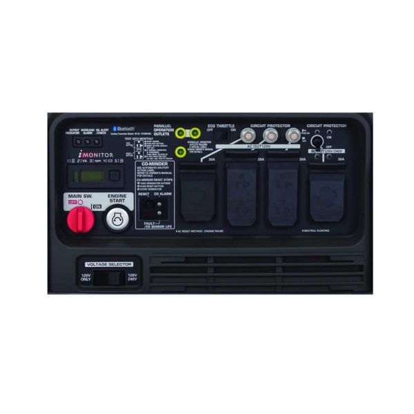 Honda Inverter Generator Gas 389cc 7000W with CO Minder EU7000ISNAN from Honda - Image 5