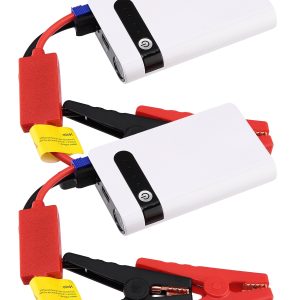 2Packs 12V 20000mAh Car Jump Starter Booster Jumper Portable Engine Emergency Charger Auto Power Bank Battery Charger