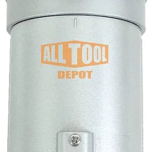 NPT SUPER DUTY Compressed Air In Line Filter Regulator Combo Piggyback, Metal Bowl, 5 Micron , Adjustable From 7 To 175 PSI (AUTO DRAIN)