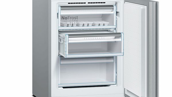 Bosch - 800 Series 10 Cu. Ft Bottom-Freezer Counter-Depth Refrigerator - Multi - Image 4