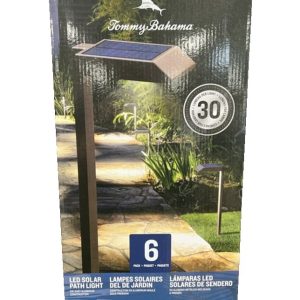 Tommy Bahama Solar LED Path Light (Pack of 6)