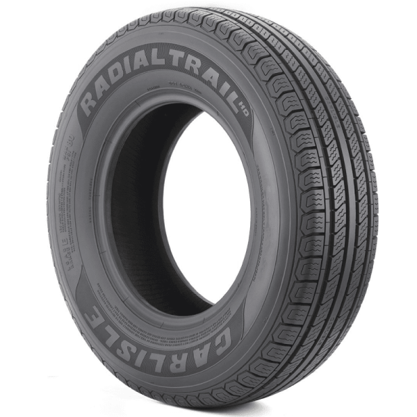 Carlisle Radial Trail HD Trailer Tire - ST185/80R13 LRD 8PLY Rated - Image 2