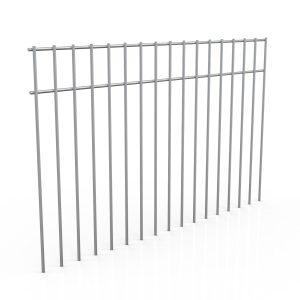 Dig Defence 5 Pack No-Dig XL Animal Barrier Fence for Max Protection 15" L x 24" W Galvanized Steel