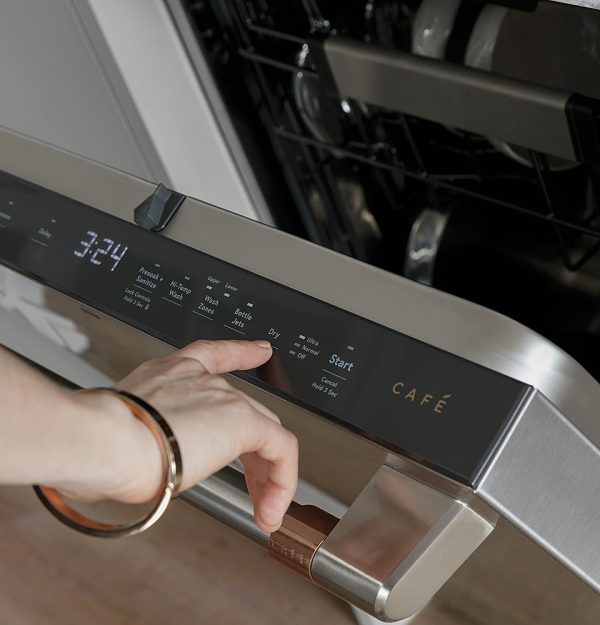 Café - 24" Top Control Tall Tub Built-In Dishwasher with Stainless Steel Tub and Silverware Jets - Stainless steel - Image 13