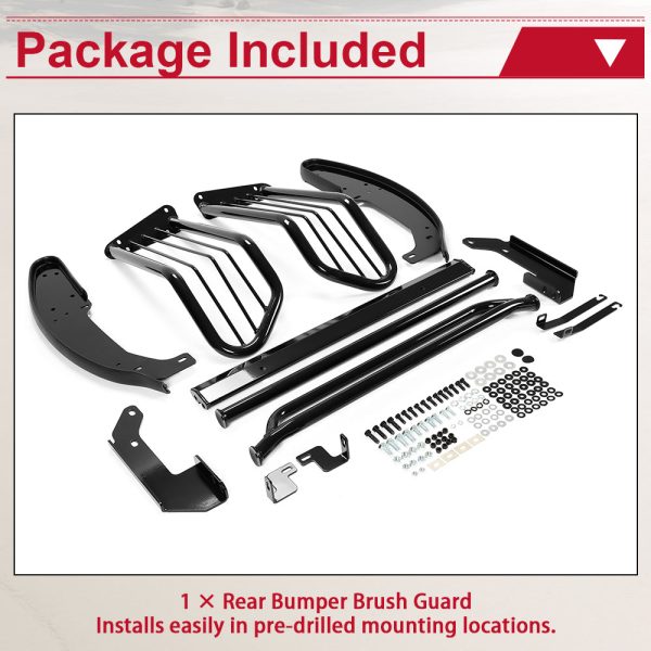 Kojem Front Bumper Grille Brush Headlight Guard Black Steel for 2000-06 Toyota Tundra 01 02 03 04 Sequoia - Image 6