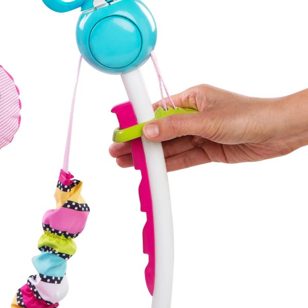 Bright Starts Disney Baby Minnie Mouse PeekABoo Activity Jumper Bouncer with Lights & Music, Age 6 months+ - Image 9