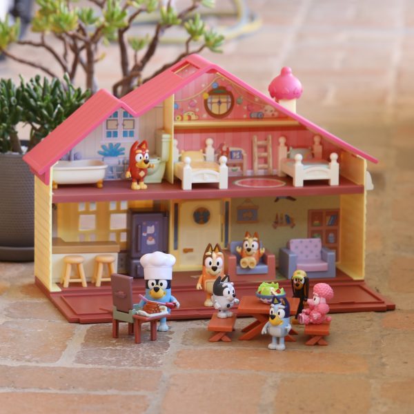 Bluey Family Home - Bluey 2.5-3 Figure with Home Playset" - Image 8