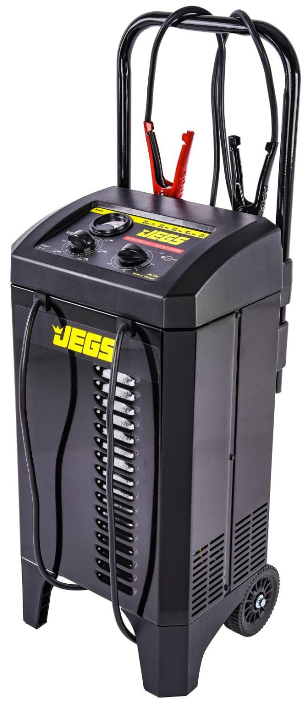 JEGS 81994 Battery Charger and Engine Starter 6 and 12-Volt, 200 Amp