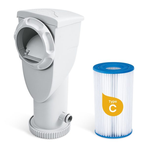 Funsicle 1500 Gallon SkimmerPlus 2-in-1 Filter Pump System for Above Ground Pool - Image 4