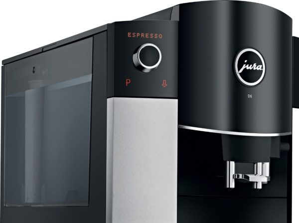 Jura - D6 Automatic Coffeemaker and Espresso Machine - Platinum - Image 5