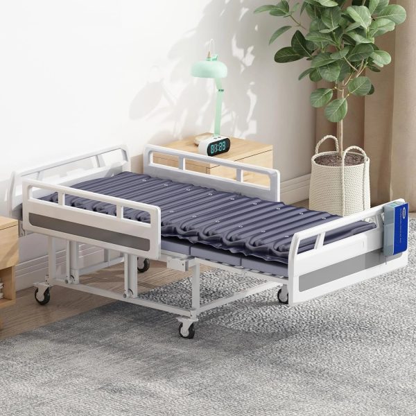 Alternating Air Pressure Mattress with Micro-Ventilation Holes, Bed Sore Pads, Electric Quiet Pump System, Sleep Mode, Air Mattress for Hospital - Image 7