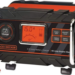 BLACK+DECKER BC15BD Fully Automatic 15 Amp 12V Bench Battery Charger
