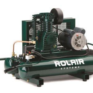 Rolair 9 Gallon Twin Tank Compressor With Dual Controls