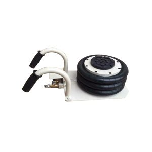 Techtongda Pneumatic Jack 3 Ton Triple Bag Air Pneumatic Jack 6600 lbs Rubber Release Quickly 2 Pcs 6600lbs jack Shop Equipment#190169