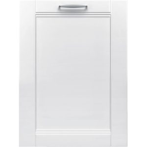Bosch - 800 Series 24" Top Control Built-In Dishwasher with CrystalDry, Stainless Steel Tub, 3rd Rack, 42 dBa - Custom Panel Ready