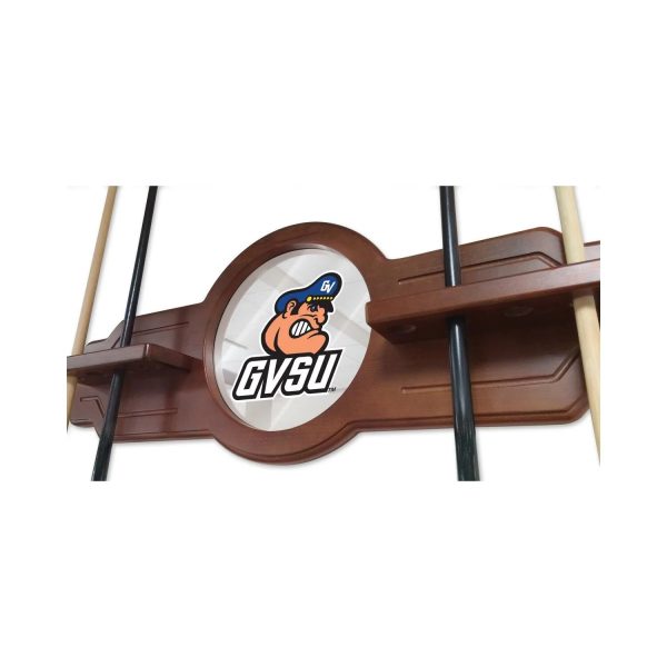 Grand Valley State University Solid Wood Cue Rack with a Chardonnay Finish - Image 3