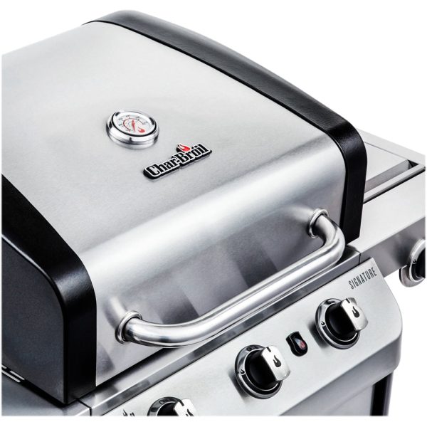 Char-Broil - Signature Gas Grill - Silver/black - Image 5