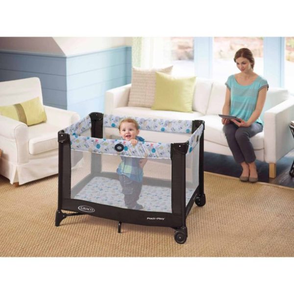 Graco Pack 'n Play Portable Playard， Carnival - Image 5