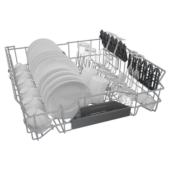 Bosch - 800 Series 24" Top Control Smart Built-In Dishwasher with 3rd Rack and 42 dBA - Custom Panel Ready - Image 21