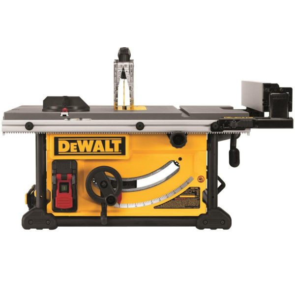 DW 10" Jobsite Table Saw 32 1/2" Rip Capacity and Rolling Stand DWE7491RS from DW - Image 8