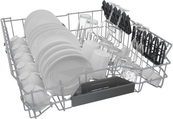 Bosch - 800 Series 24" Top Control Smart Built-In Dishwasher with 3rd Rack and 42 dBA - Silver - Image 20