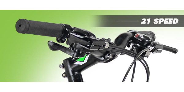 Genesis 27.5 RCT Mens Mountain Bike， Black/Green - Image 6