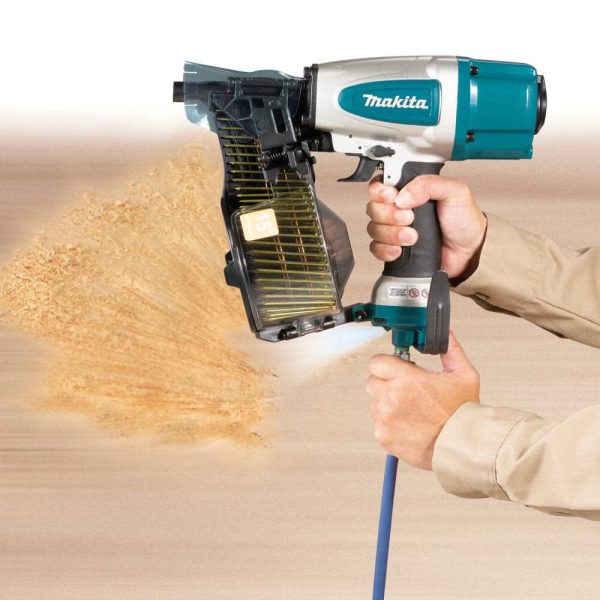 Makita 2-1/2" Pneumatic Roofing/Siding Coil Nailer AN613 from Makita - Image 3