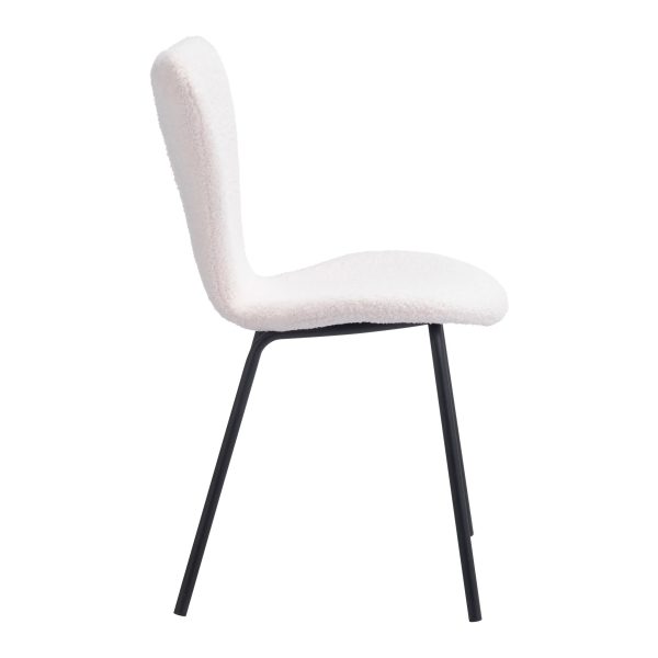 Maile Home Lochshire Dining Chair (Set of 2) Ivory - N/A - Image 2