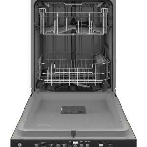 GE - Top Control Built-In Dishwasher with 3rd Rack, Dry Boost, 50 dBa - Slate