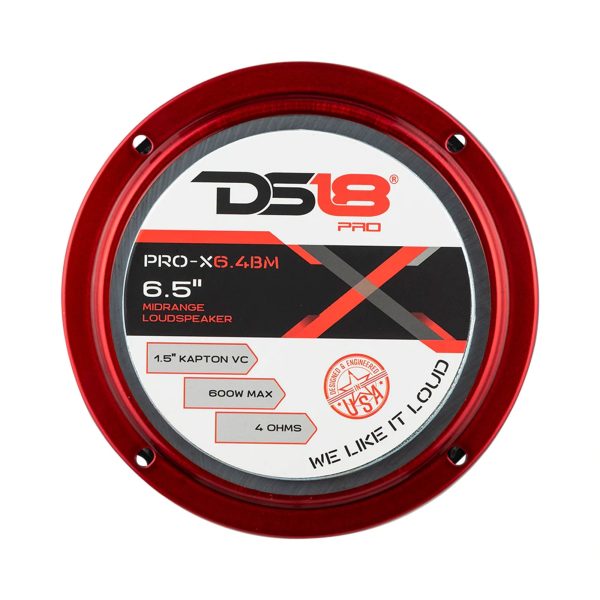 DS18 PRO-X6.4BMPK Mid and High Range Car Door speaker and Tweeter Package (Used) - Image 8