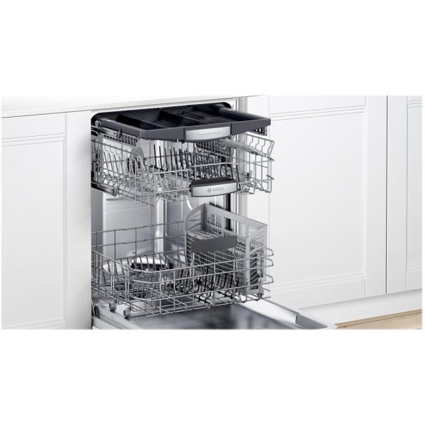 Bosch - 800 Series 24" Top Control Built-In Dishwasher with CrystalDry, Stainless Steel Tub, 3rd Rack, 42 dBa - Custom Panel Ready - Image 6
