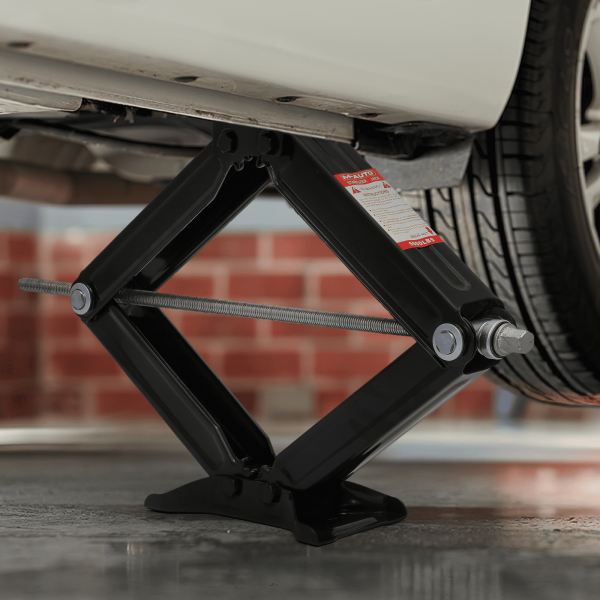 Magshion 2.5 Ton Scissor Jack Set of 4, 5000lbs Heavy Duty Car Jack Lift Kit with Handle, RV Trailer Stabilizer Leveling Scissor Jacks Set, Black - Image 4